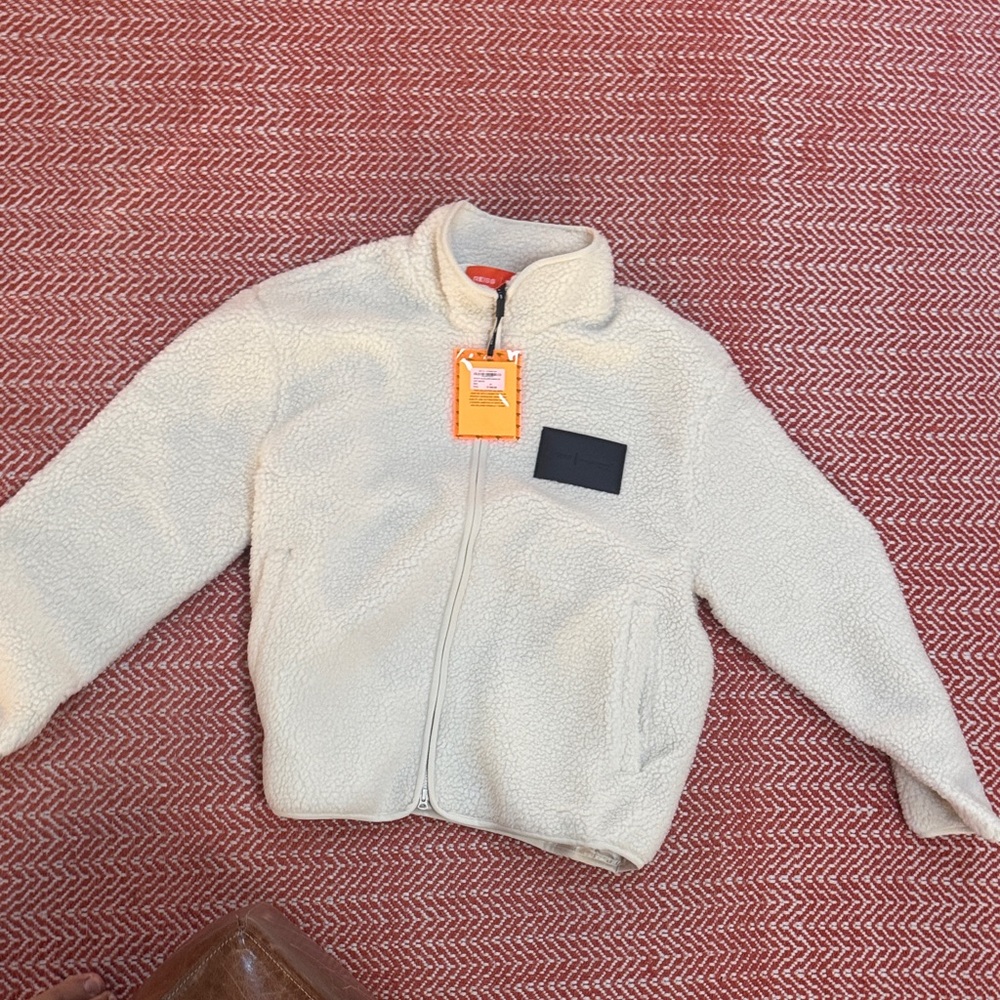 Reiss Off-White Performance Jacket
